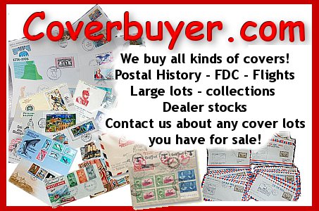Coverbuyer - we buy all worldwide philatelic covers